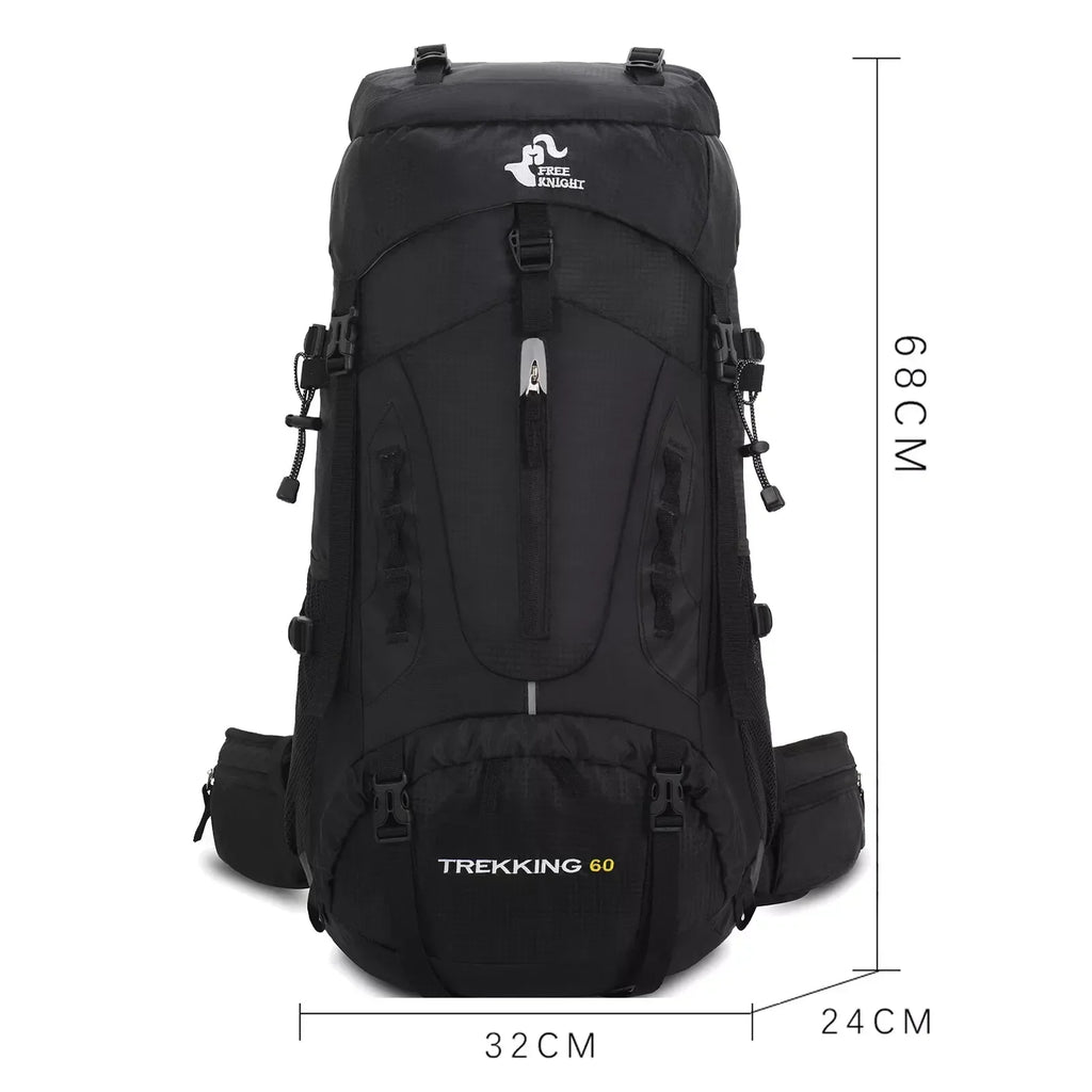 Sac à Dos de Randonnée 60 L avec Housse de Pluie - Backpack dz
