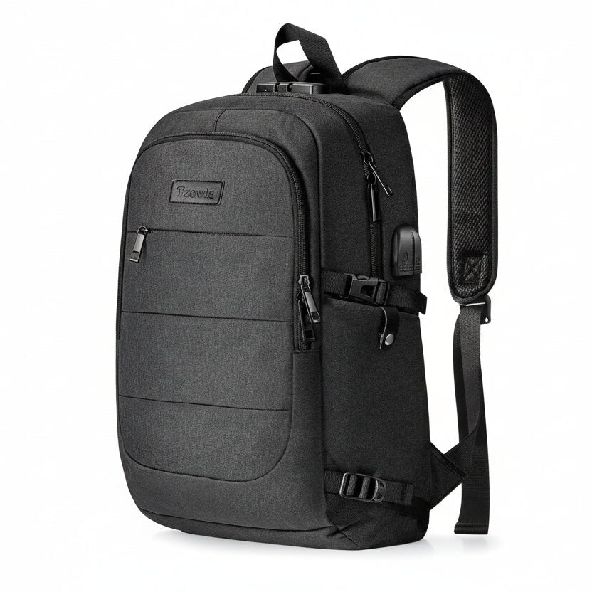 Sac à dos TZOWLA pour ordinateur de voyage antivol 17"
