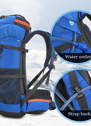 Sac à Dos de Randonnée 60 L avec Housse de Pluie