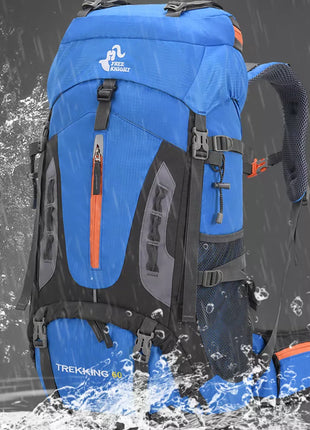 Sac à Dos de Randonnée 60 L avec Housse de Pluie