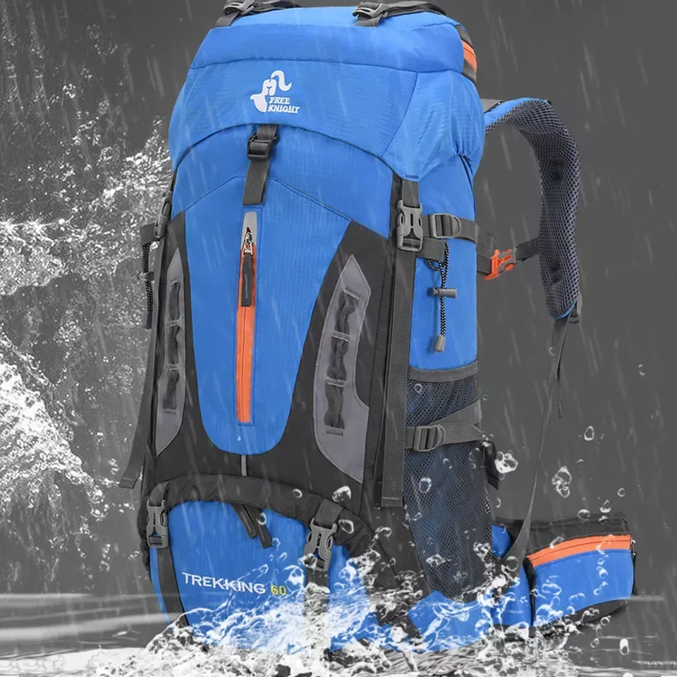 Sac à Dos de Randonnée 60 L avec Housse de Pluie - Backpack dz