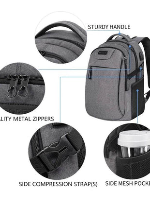 Sac à dos confort KROSER Étanche 17 pouce - Backpack dz