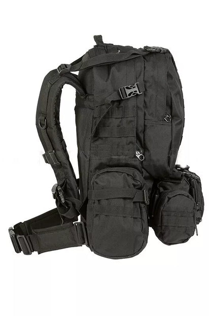 Sac À Dos De Randonnée Camping Tactique 4 en 1