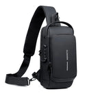 Sac à Bandoulière Fashion USB Antivol