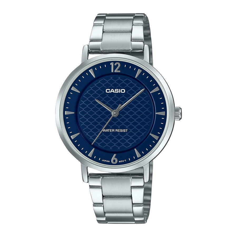 Casio LTP-VT04D-2ADF cadran bleu